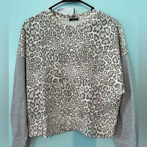 Rails small medium animal print sweatshirt - Picture 2 of 2